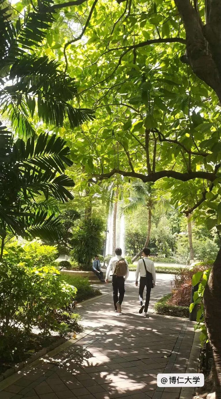 泰国博仁大学校园风景