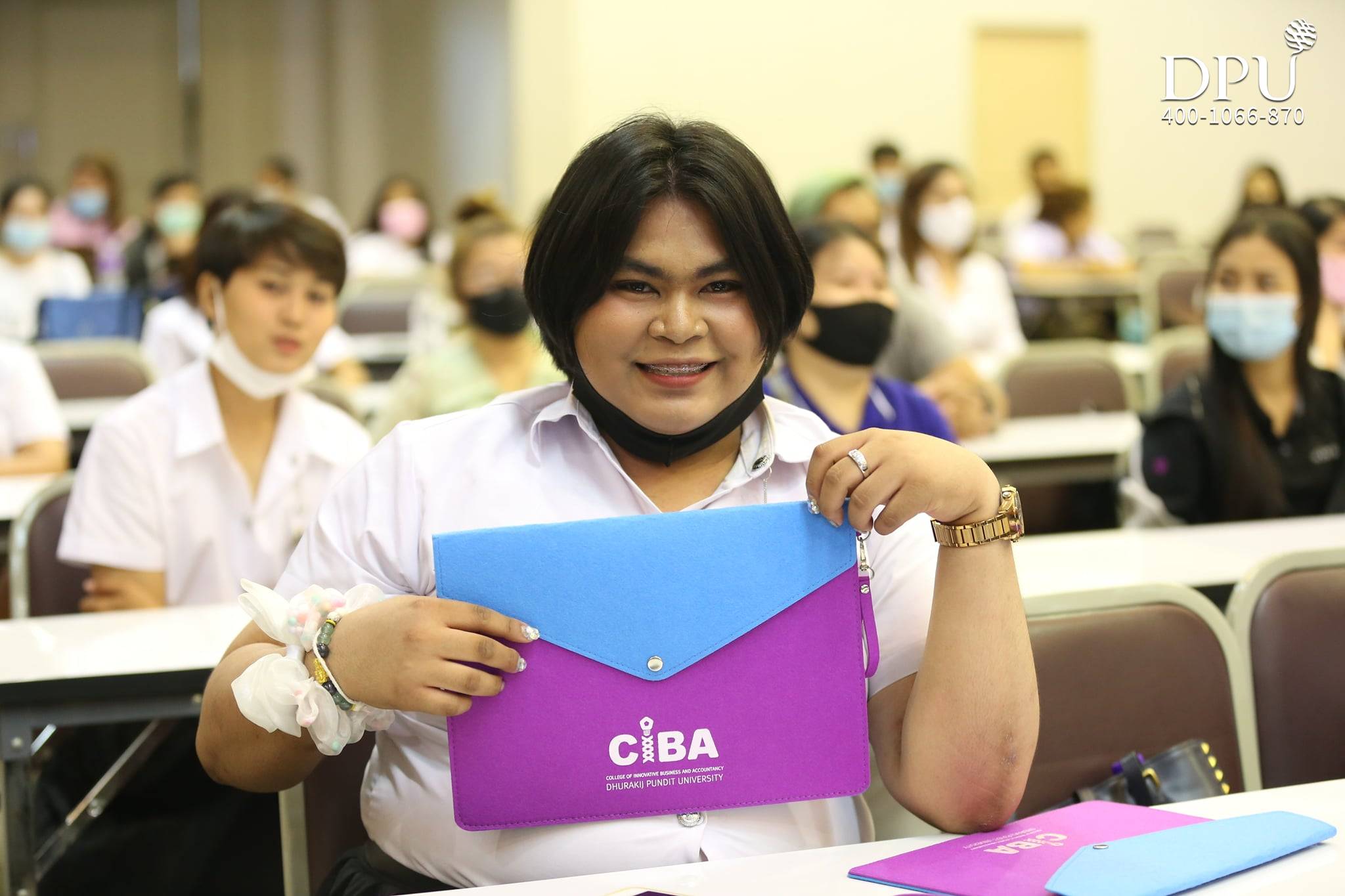 泰国博仁大学CIBA学院迎新活动